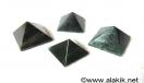 Dark Green Mica Pyramid 23-28mm